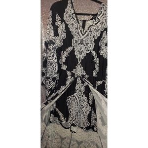 Plus Sized Romper with Duster attached